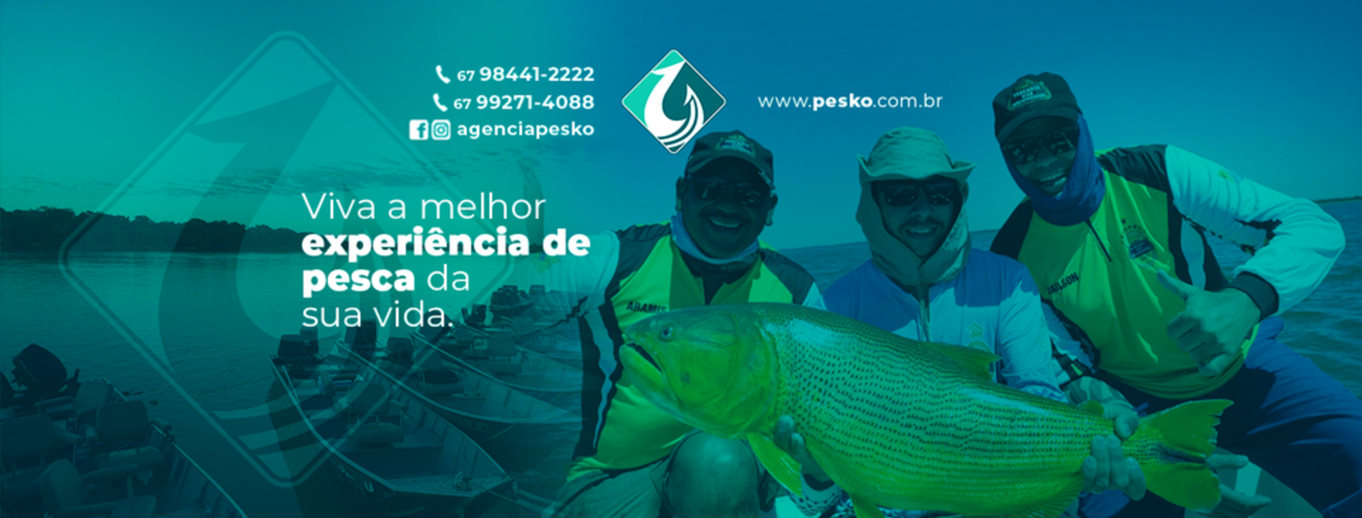 Foto do Sobre de TURISMO DE PESCA ESPORTIVA